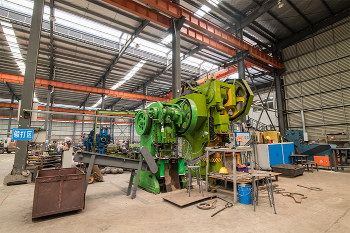 富德网架配件-锥头加工车间